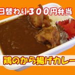 鶏のから揚げカレー